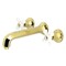 Kingston Brass Roman Tub Faucet, Polished Brass, Wall Mount KS4022PX - alternate 1